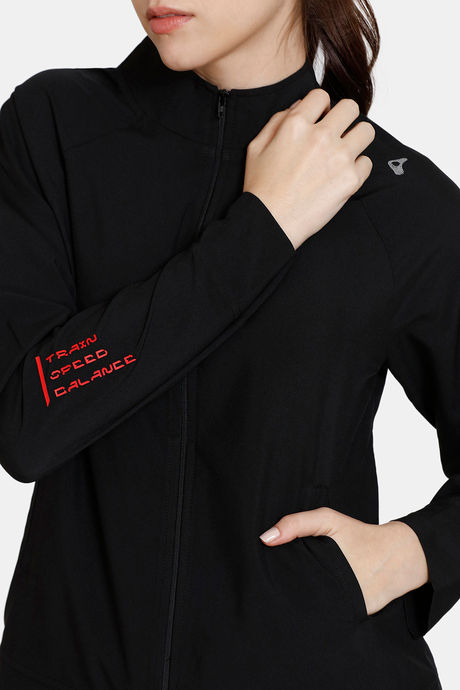 Zelocity Quick Dry Relaxed Jacket - Jet Black — image 6